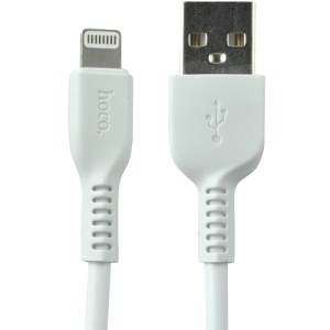 Дата кабель USB - Lighning HOCO X20 12W 1m 2.4A белый (white)