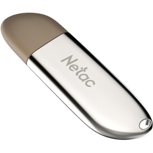 USB накопитель 128Gb Netac U352 3.0 серебристый (silver)