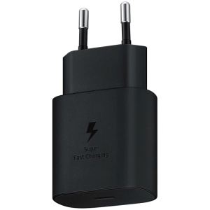 Адаптер сетевой Samsung USB-C 25W черный (black) оригинал