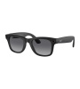 Смарт-очки Ray-Ban Meta Wayfarer Черный матовый с Поляризационными градиентными графитовыми линзами