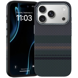 Защитный чехол iPhone 17 Pro Benks ArmorPro полярное сияние (aurora) Kevlar