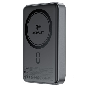 Аккумулятор портативный Acefast M11 10000mAh 30W черный (black)