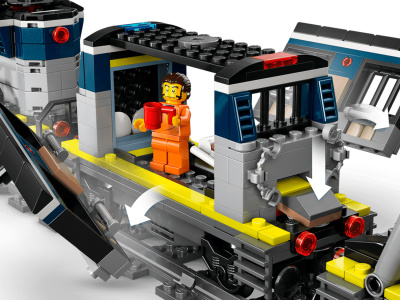 Конструктор LEGO City 60508 Ограбление полицейского поезда