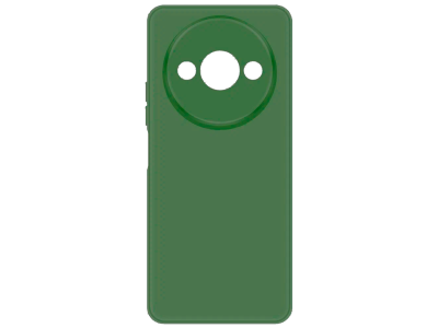 Кейс - Silky soft touch  Xiaomi Redmi A3 (зеленый)
