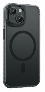 Защитный чехол iPhone 15 Hoco DROP PROOF Magnetic Adsorption черный (black)