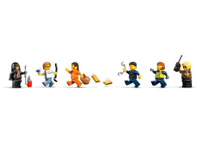 Конструктор LEGO City 60508 Ограбление полицейского поезда