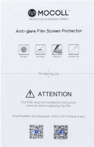 Защитная плёнка гидрогелевая MOCOLL для планшета МАТОВАЯ 13" (1TIM2)