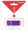USB накопитель 4Gb Smart Buy Quartz фиолетовый (violet)