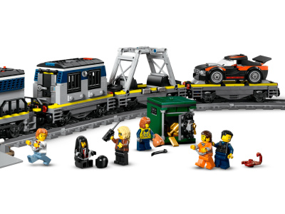 Конструктор LEGO City 60508 Ограбление полицейского поезда