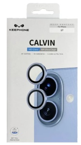 Защитное стекло для камеры iPhone 17 Keephone Capital синий (blue)