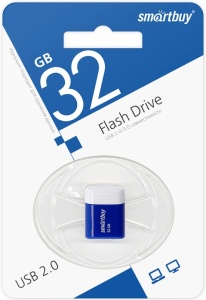 USB накопитель 32Gb Smart Buy Lara синий (blue)