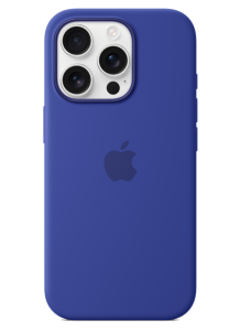 Защитный чехол iPhone 16 Pro Silicone case Msafe ультрамарин (ultramarine)