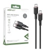 Дата кабель Type-C - Type-C Acefast C20-03 60W (черный)