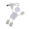 USB HUB Человечек (4 USB) белый (white)