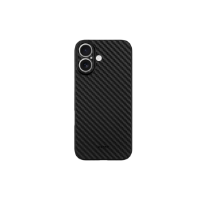Защитный чехол iPhone 16 KZDOO Air Carbon черный (black)