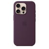 Защитный чехол iPhone 16 Pro Silicone case Msafe сливовый (plum)