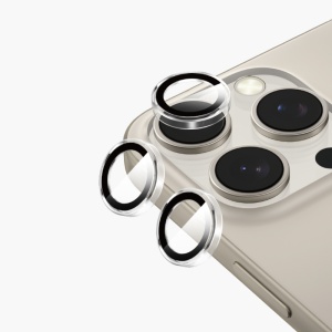 Защитное стекло для камеры iPhone 16 Pro/Pro Max Keephone Transparent