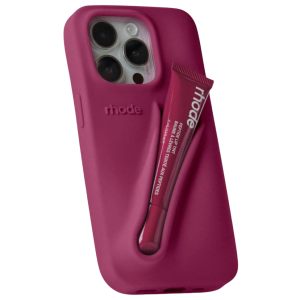 Защитный чехол iPhone 16 Pro Max Rhode Lip Case малиновый (raspberry)