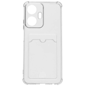 Кейс - Realme С55 Прозрачный с картхолдером