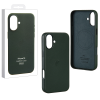 Защитный чехол iPhone 16 Leather Case Msafe зеленый (dark green)