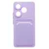 Кейс - Xiaomi Poco F6 SC337  с картхолдером (light violet)